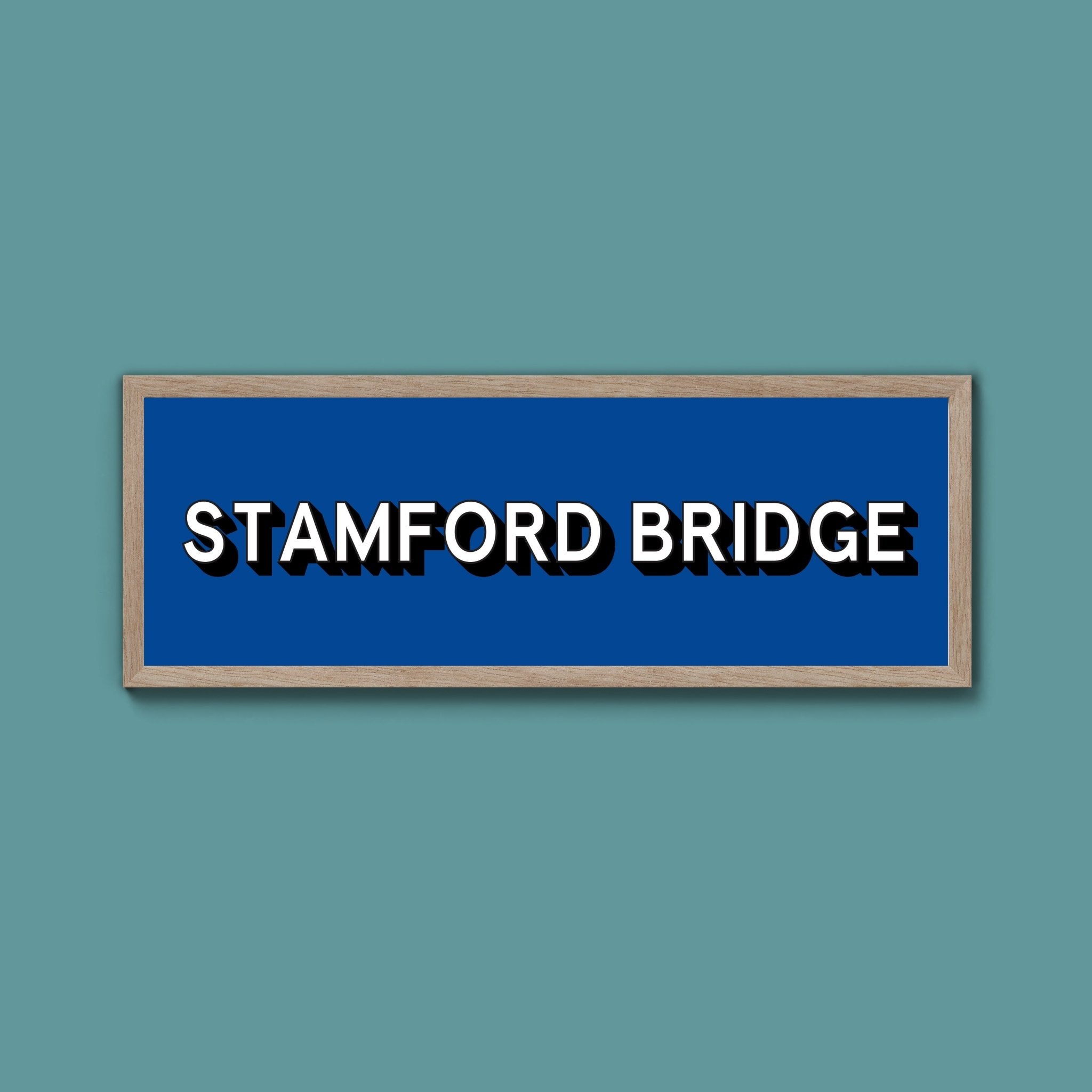 Chelsea FC Framed Print (New Style) - Above The Door