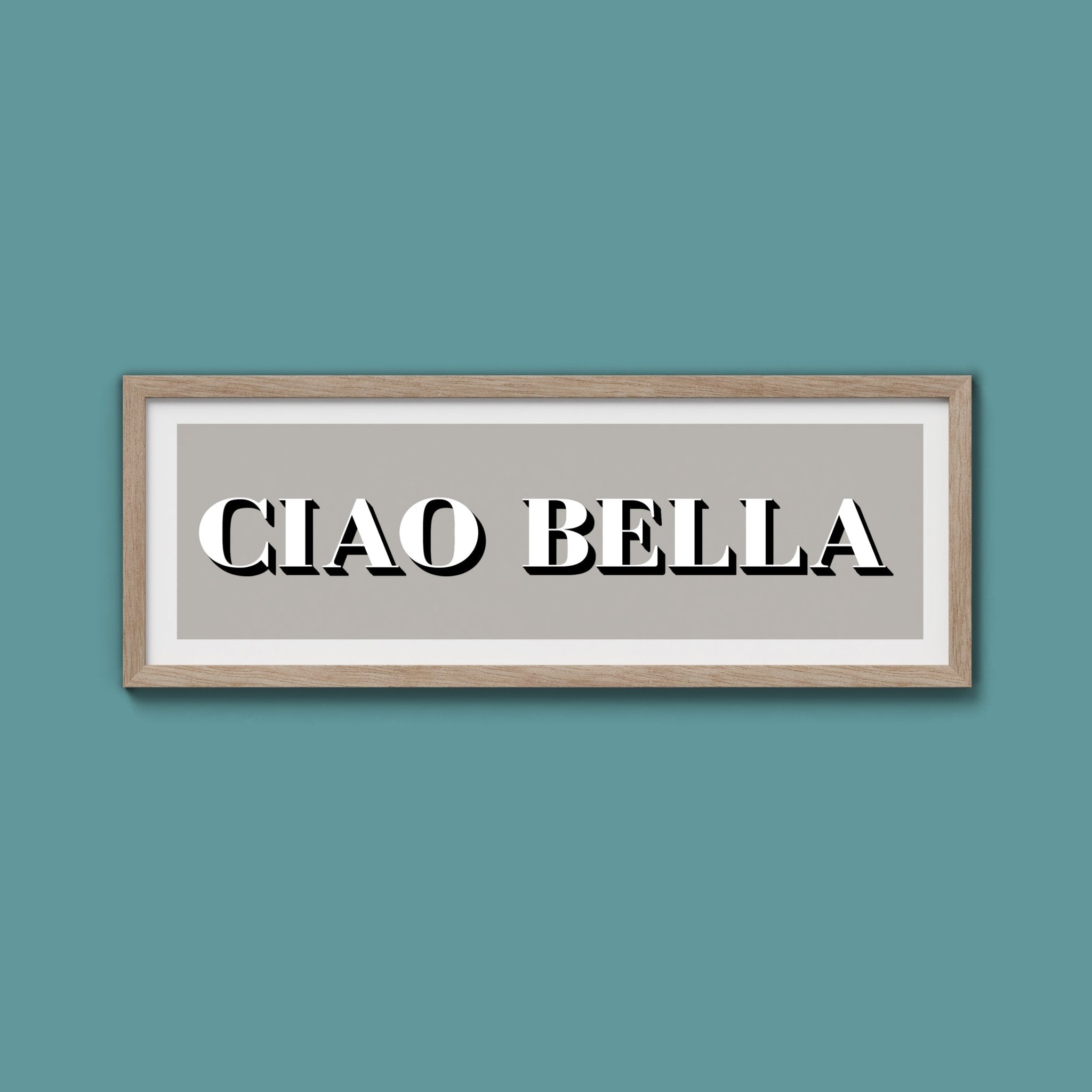 Ciao Bella Print - Above The Door