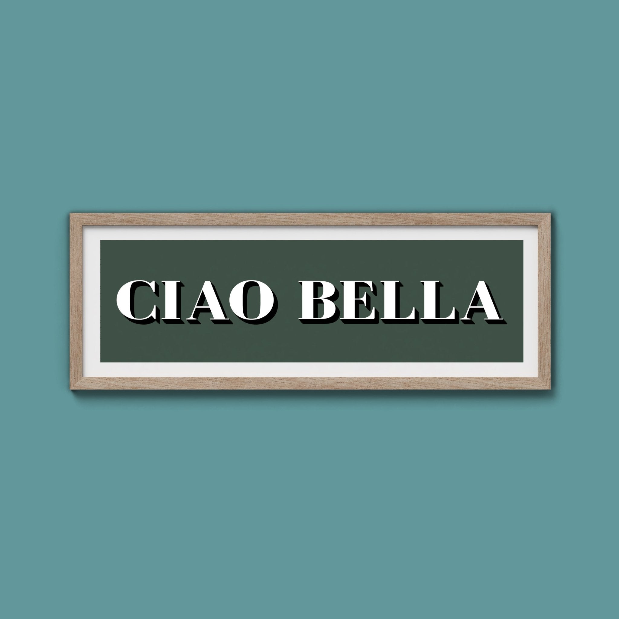 Ciao Bella Print - Above The Door