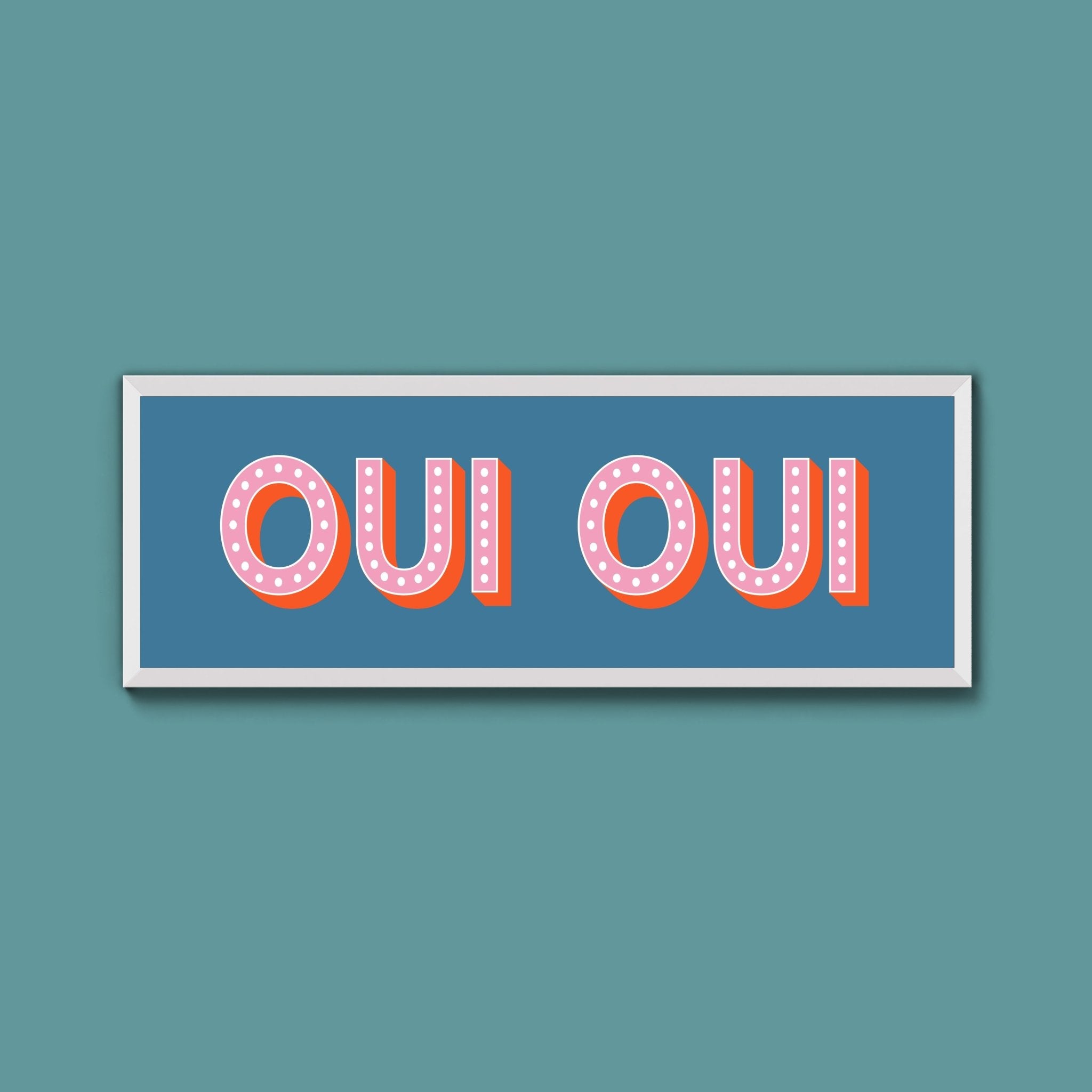 Cin Cin Framed Print (New Style) - Above The Door