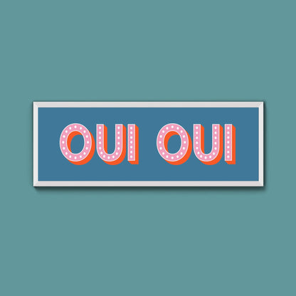 Cin Cin Framed Print (New Style) - Above The Door