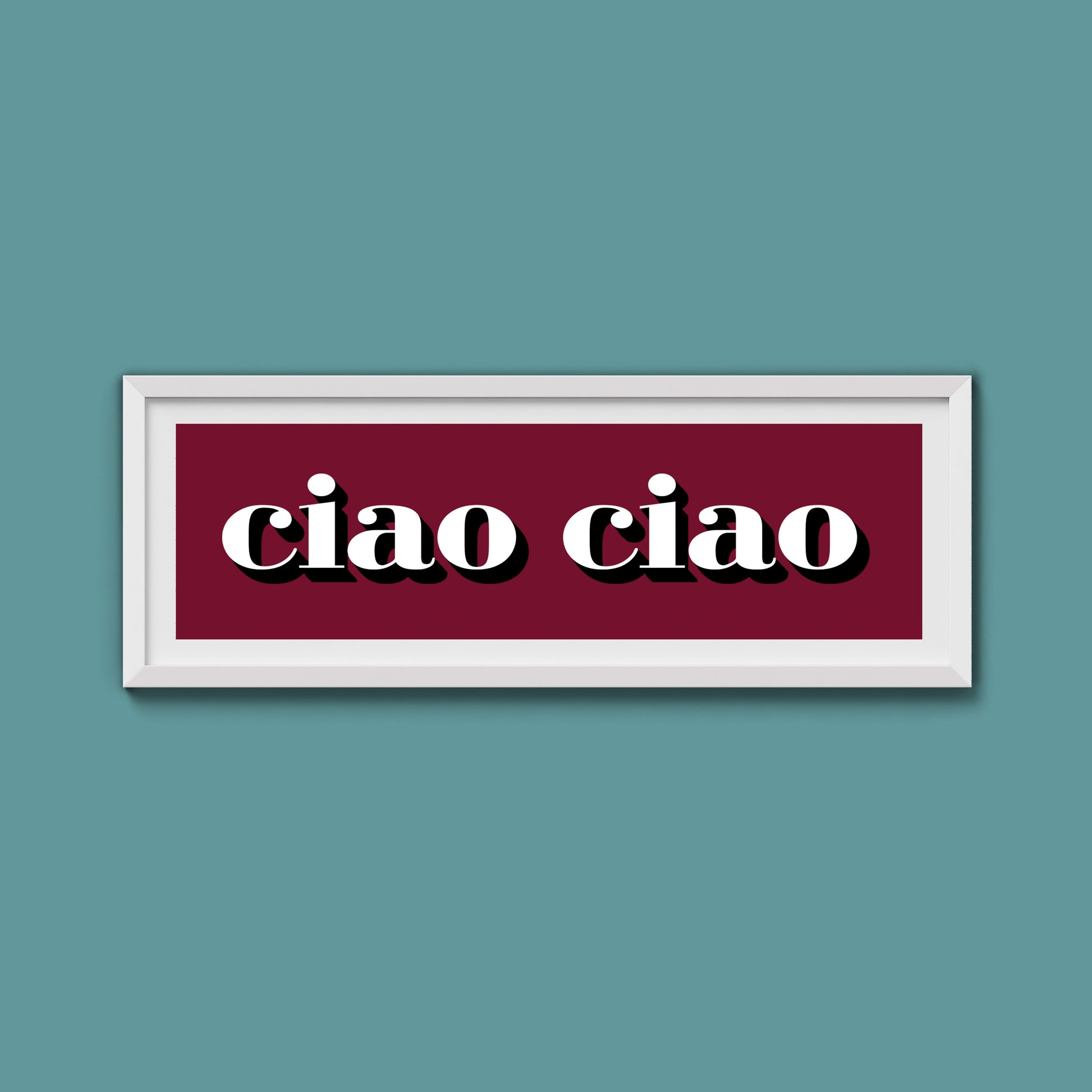 Ciao Ciao Print