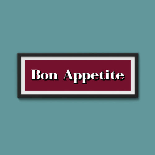 Bon Appetite Print