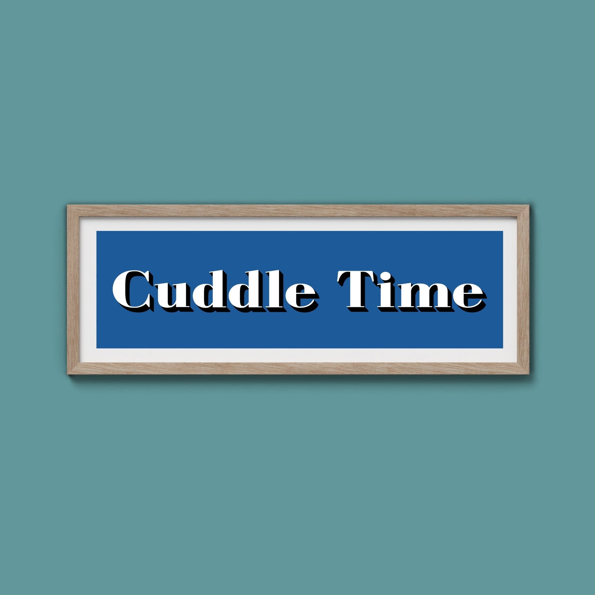 Cuddle Time Print - Above The Door