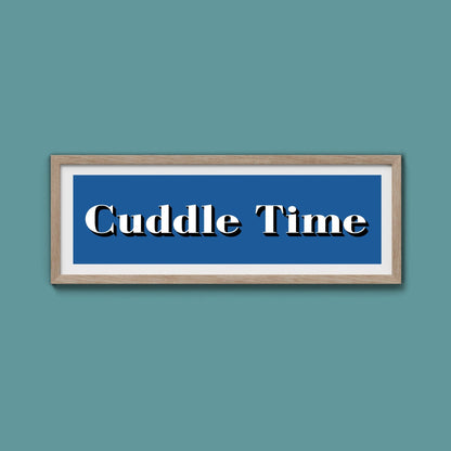 Cuddle Time Print - Above The Door