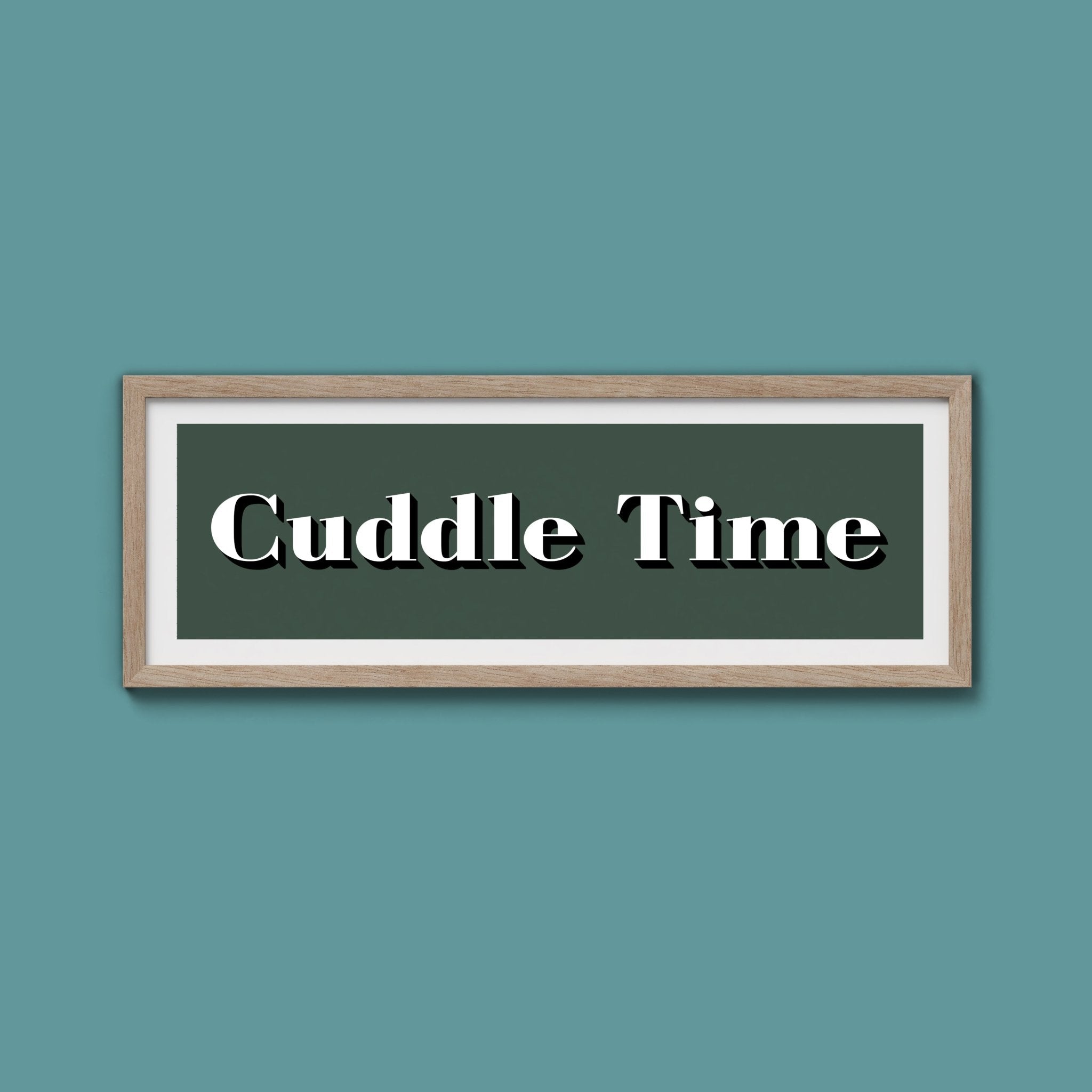 Cuddle Time Print - Above The Door