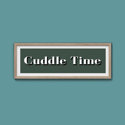 Cuddle Time Print - Above The Door