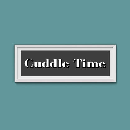 Cuddle Time Print - Above The Door
