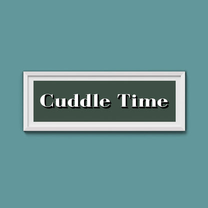 Cuddle Time Print - Above The Door