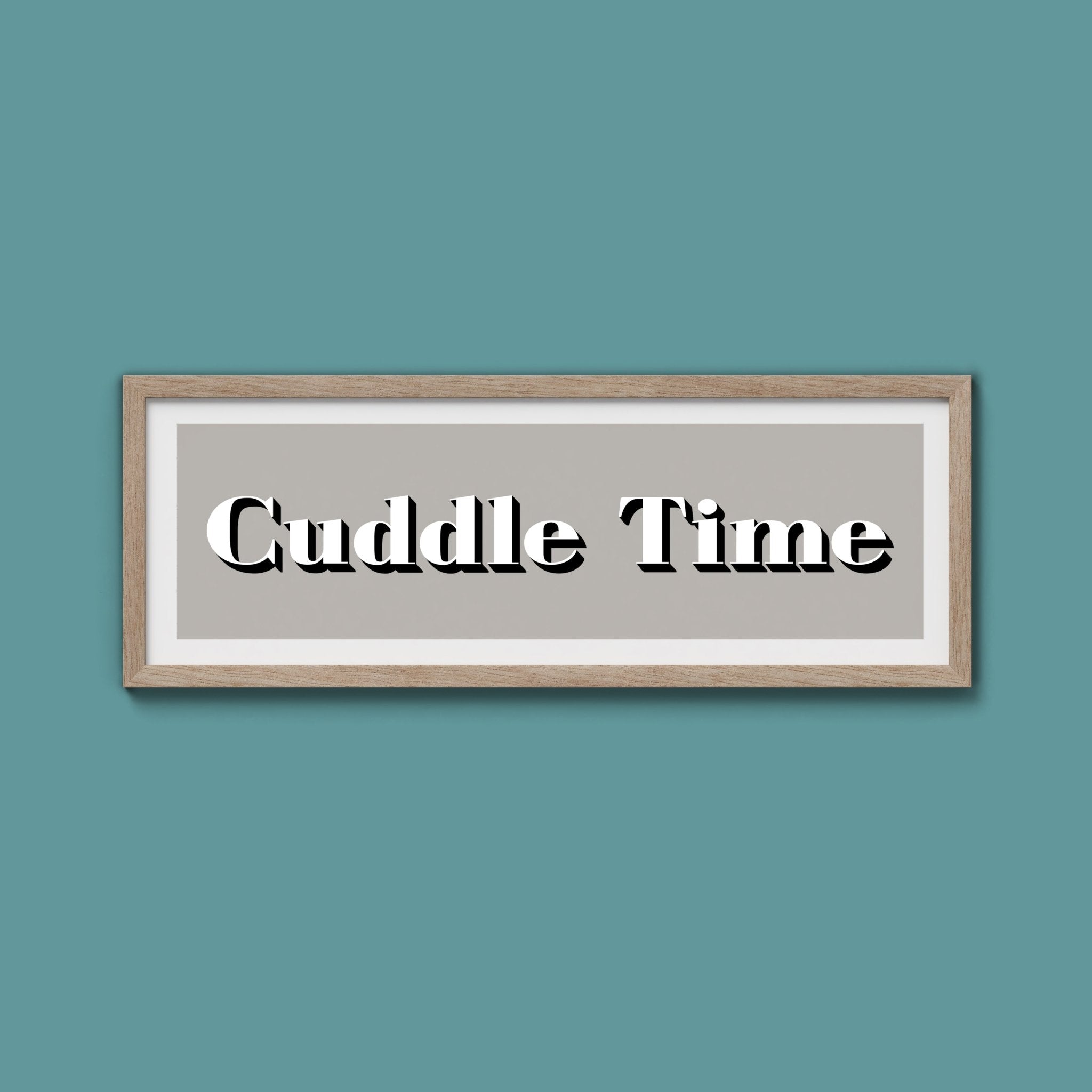 Cuddle Time Print - Above The Door