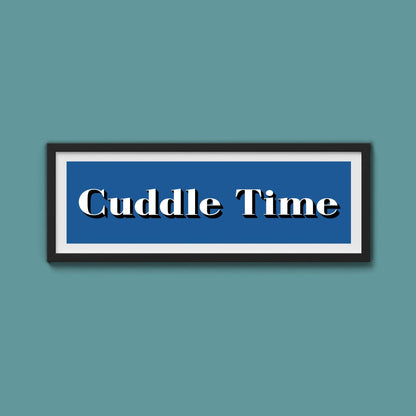 Cuddle Time Print - Above The Door