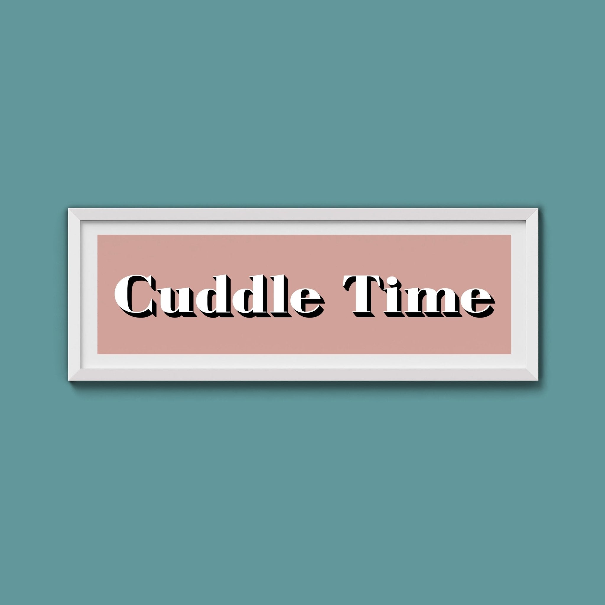 Cuddle Time Print - Above The Door