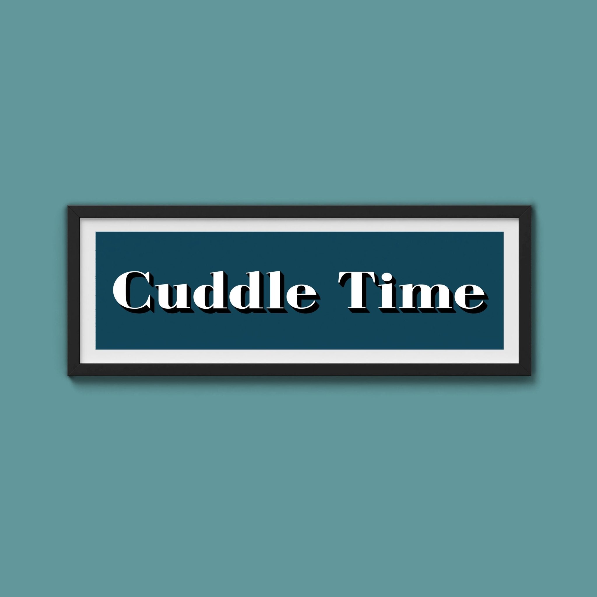 Cuddle Time Print - Above The Door