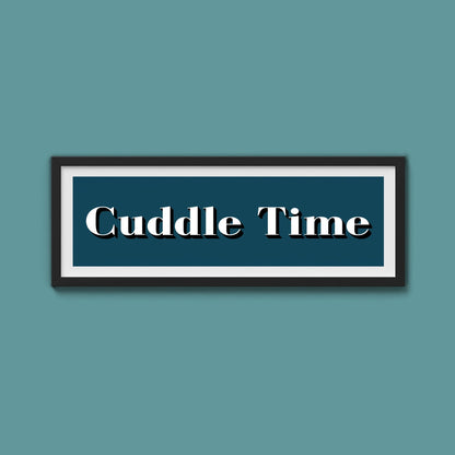 Cuddle Time Print - Above The Door