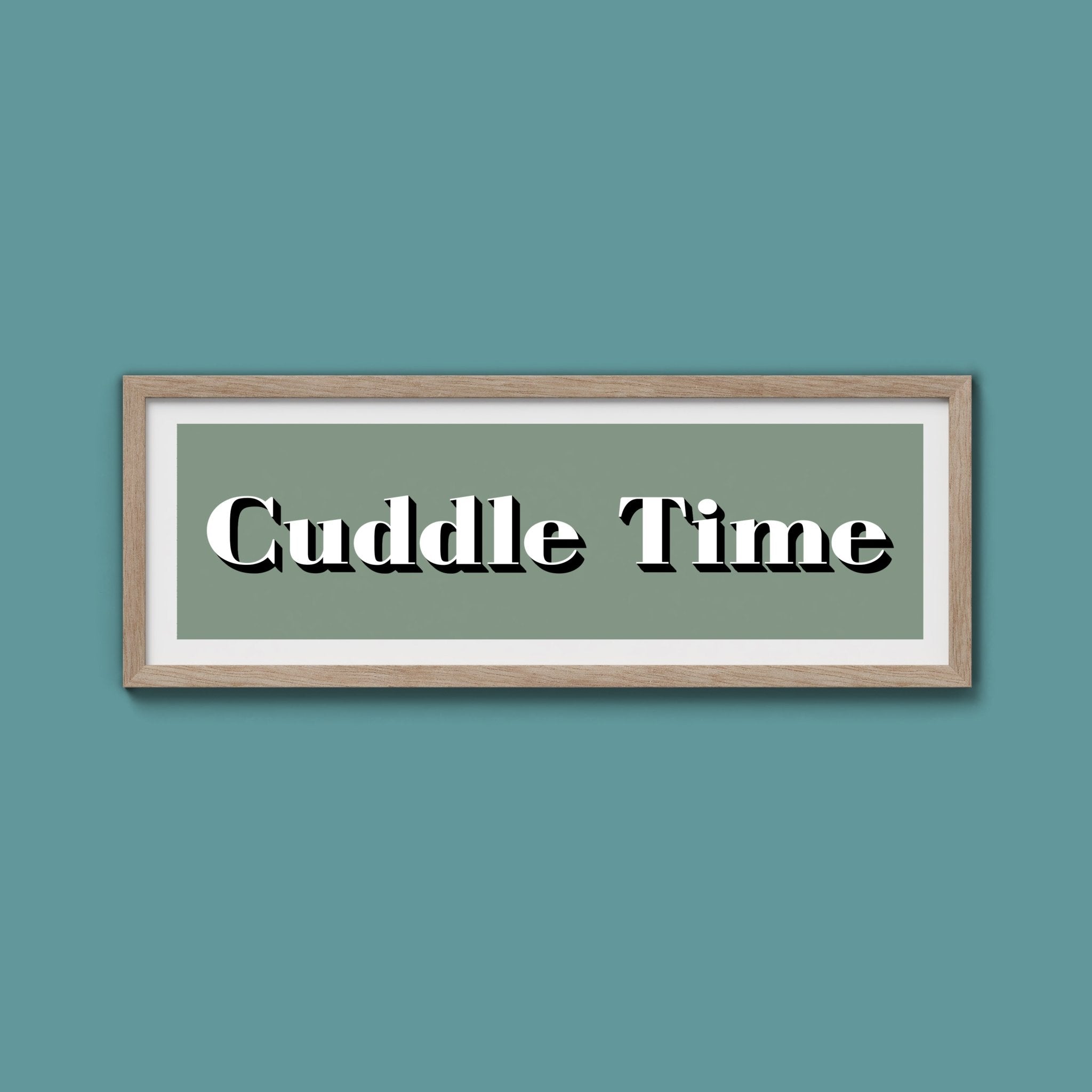 Cuddle Time Print - Above The Door