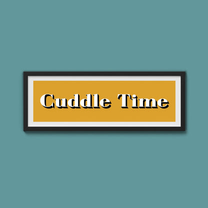 Cuddle Time Print - Above The Door