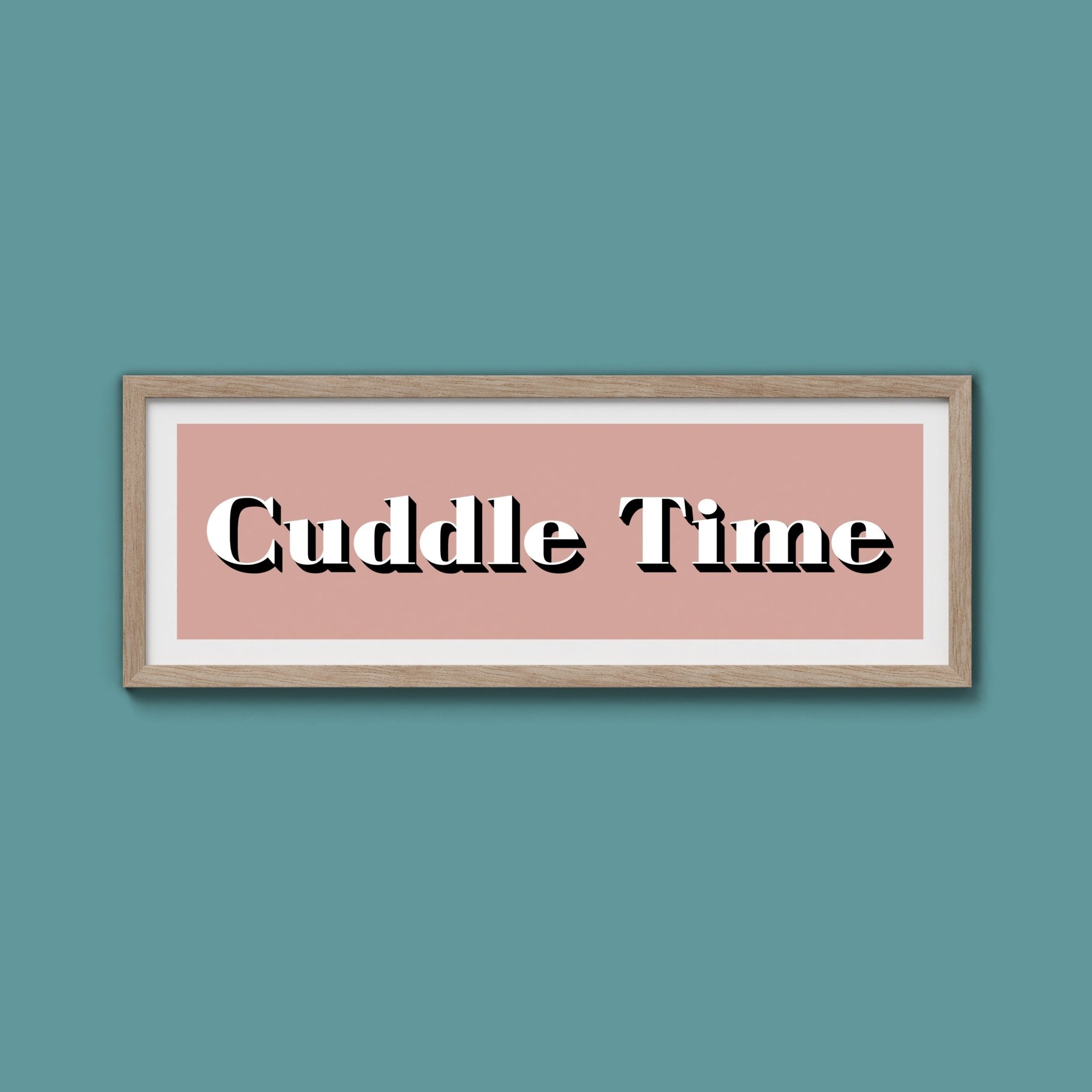 Cuddle Time Print - Above The Door