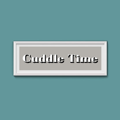 Cuddle Time Print - Above The Door