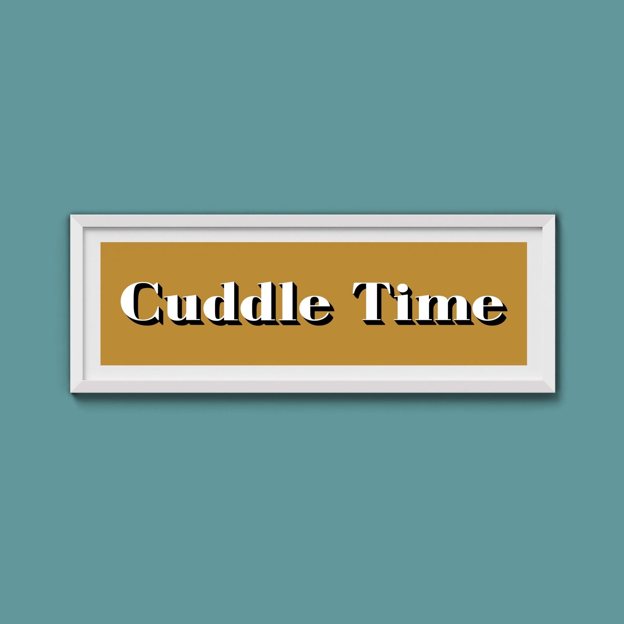 Cuddle Time Print - Above The Door