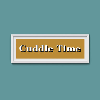 Cuddle Time Print - Above The Door