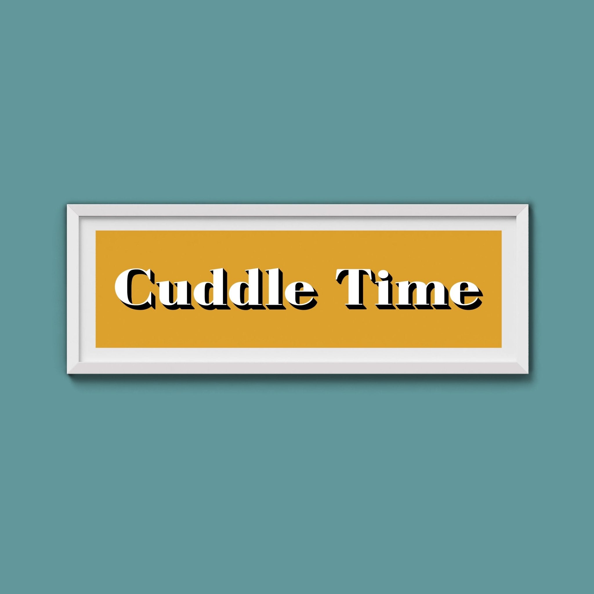 Cuddle Time Print - Above The Door