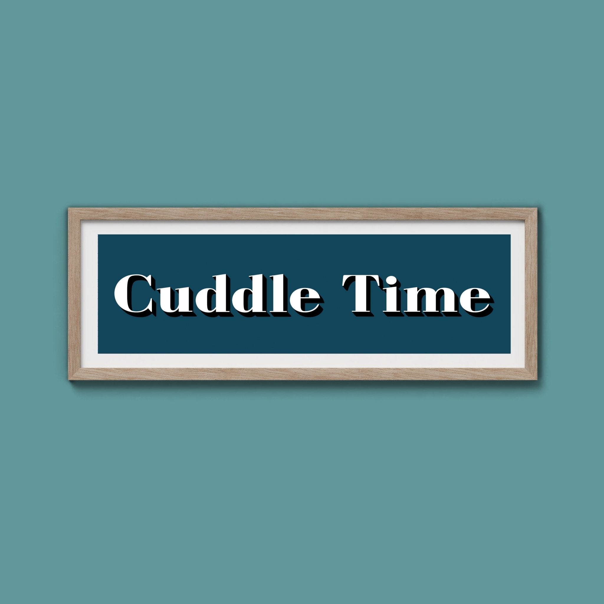 Cuddle Time Print - Above The Door
