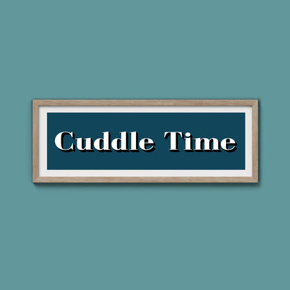 Cuddle Time Print - Above The Door