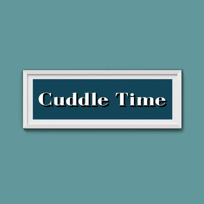 Cuddle Time Print - Above The Door