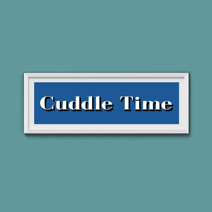 Cuddle Time Print - Above The Door