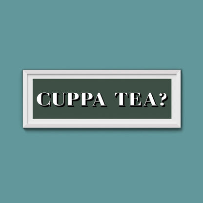 CUPPA TEA Print - Above The Door