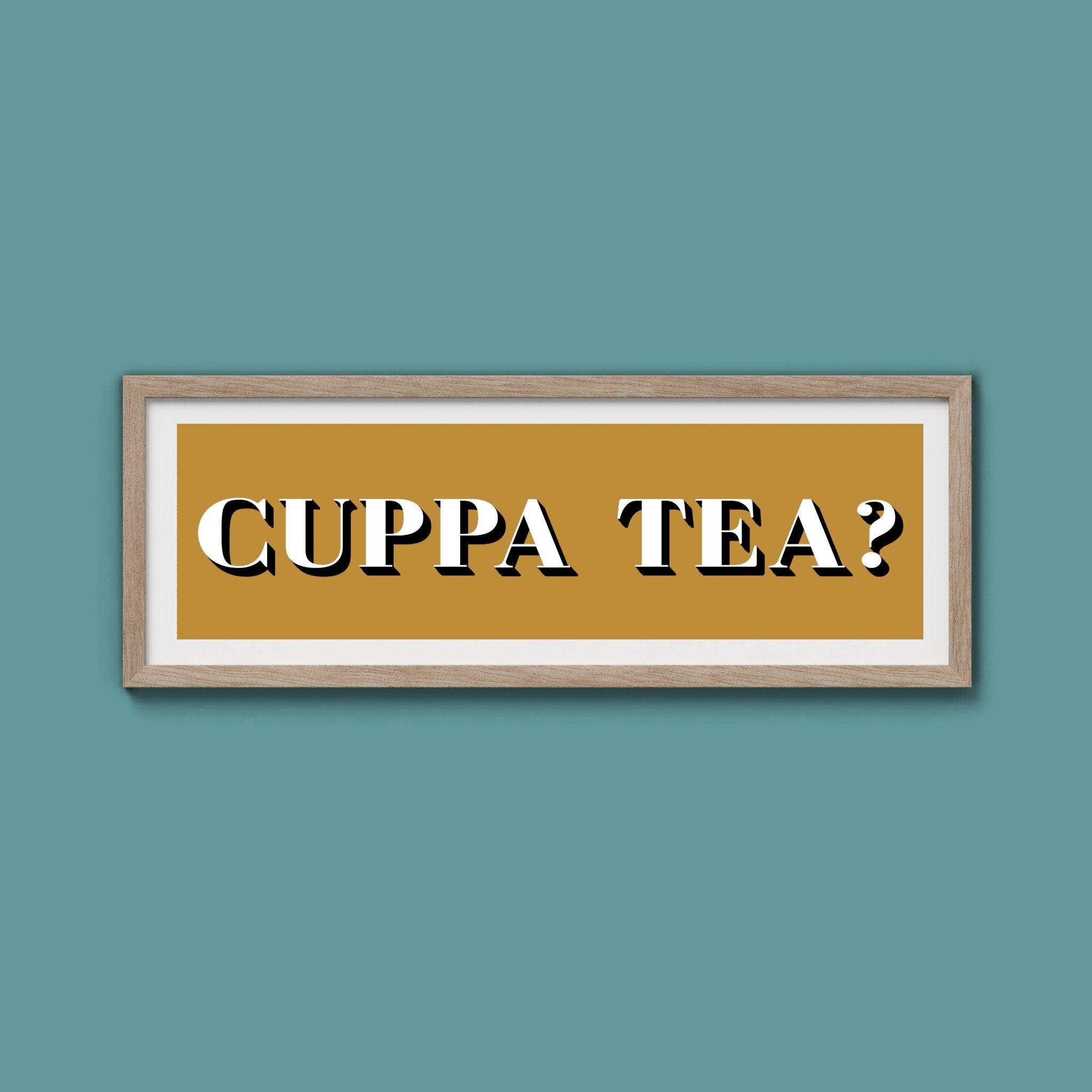 CUPPA TEA Print - Above The Door