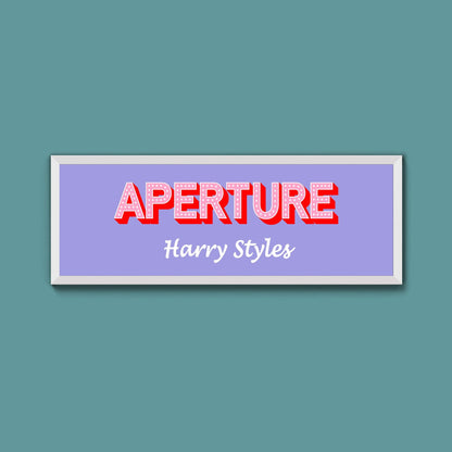 Custom Music Framed Prints (New Style) - Above The Door