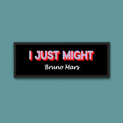 Custom Music Framed Prints (New Style) - Above The Door