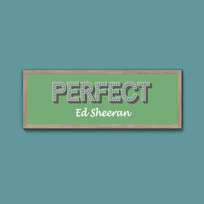 Custom Music Framed Prints (New Style) - Above The Door