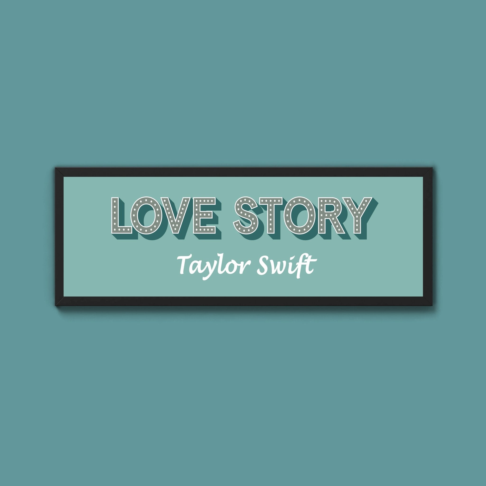 Custom Music Framed Prints (New Style) - Above The Door