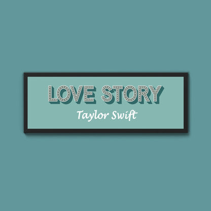 Custom Music Framed Prints (New Style) - Above The Door