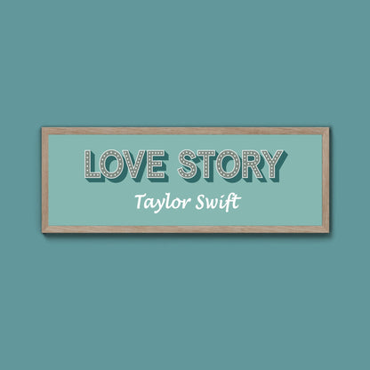 Custom Music Framed Prints (New Style) - Above The Door