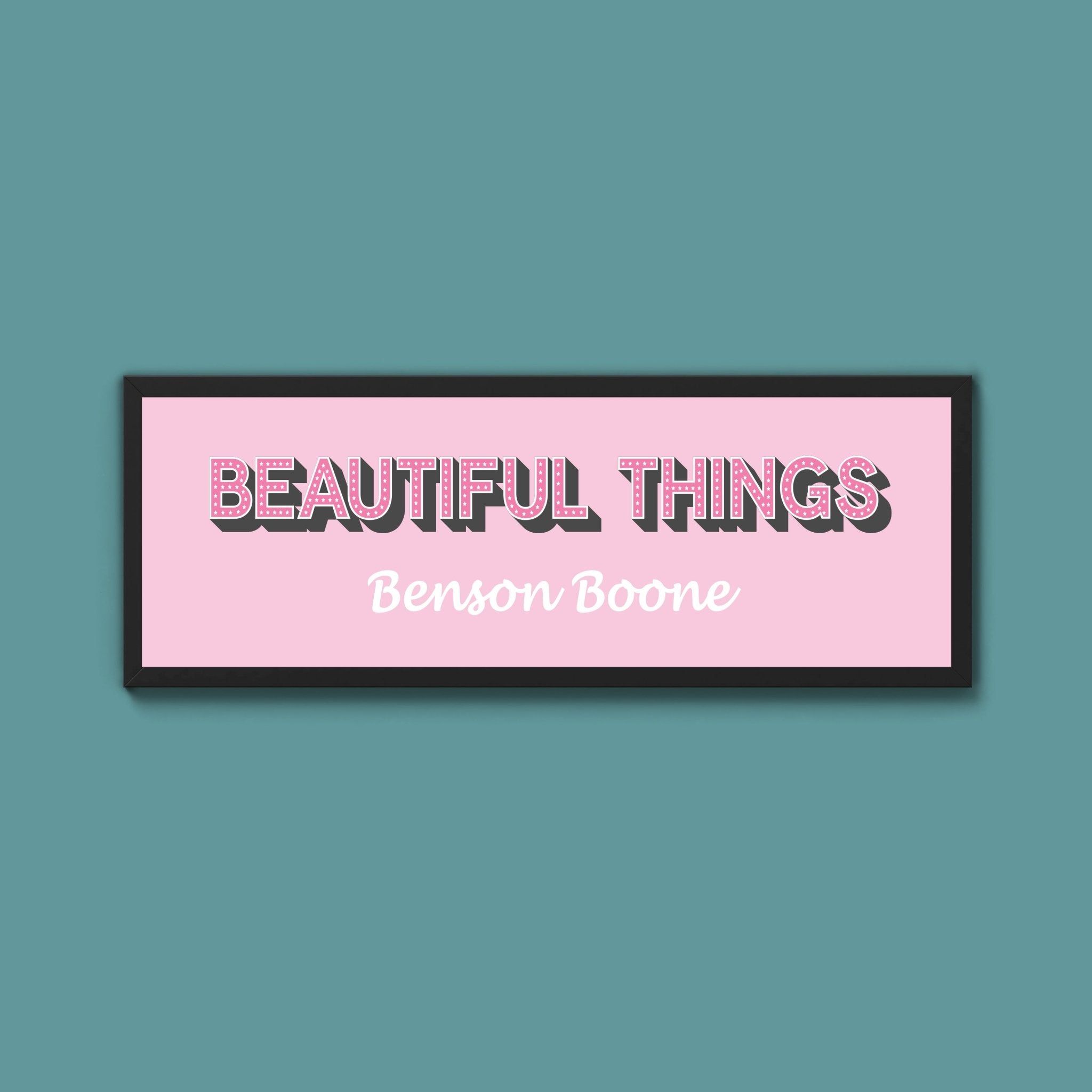 Custom Music Framed Prints (New Style) - Above The Door