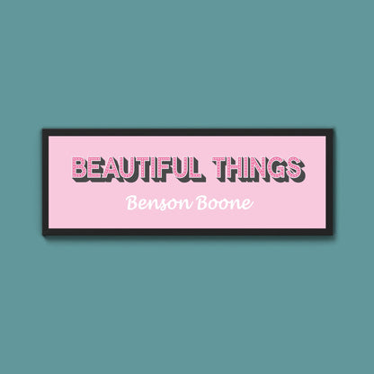 Custom Music Framed Prints (New Style) - Above The Door