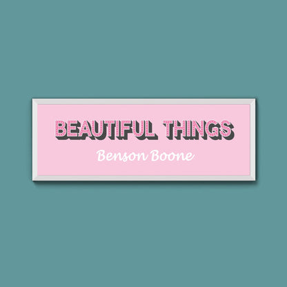 Custom Music Framed Prints (New Style) - Above The Door