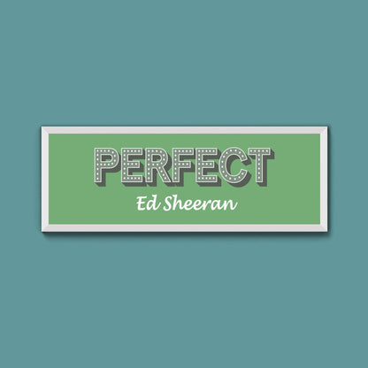 Custom Music Framed Prints (New Style) - Above The Door