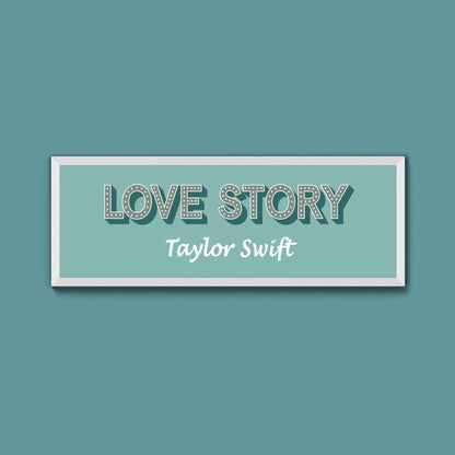 Custom Music Framed Prints (New Style) - Above The Door