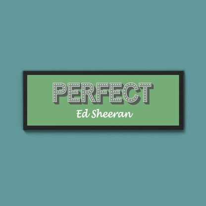 Custom Music Framed Prints (New Style) - Above The Door