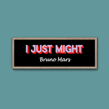 Custom Music Framed Prints (New Style) - Above The Door