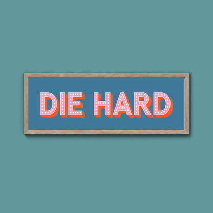 Die Hard Framed Print (New Style) - Above The Door