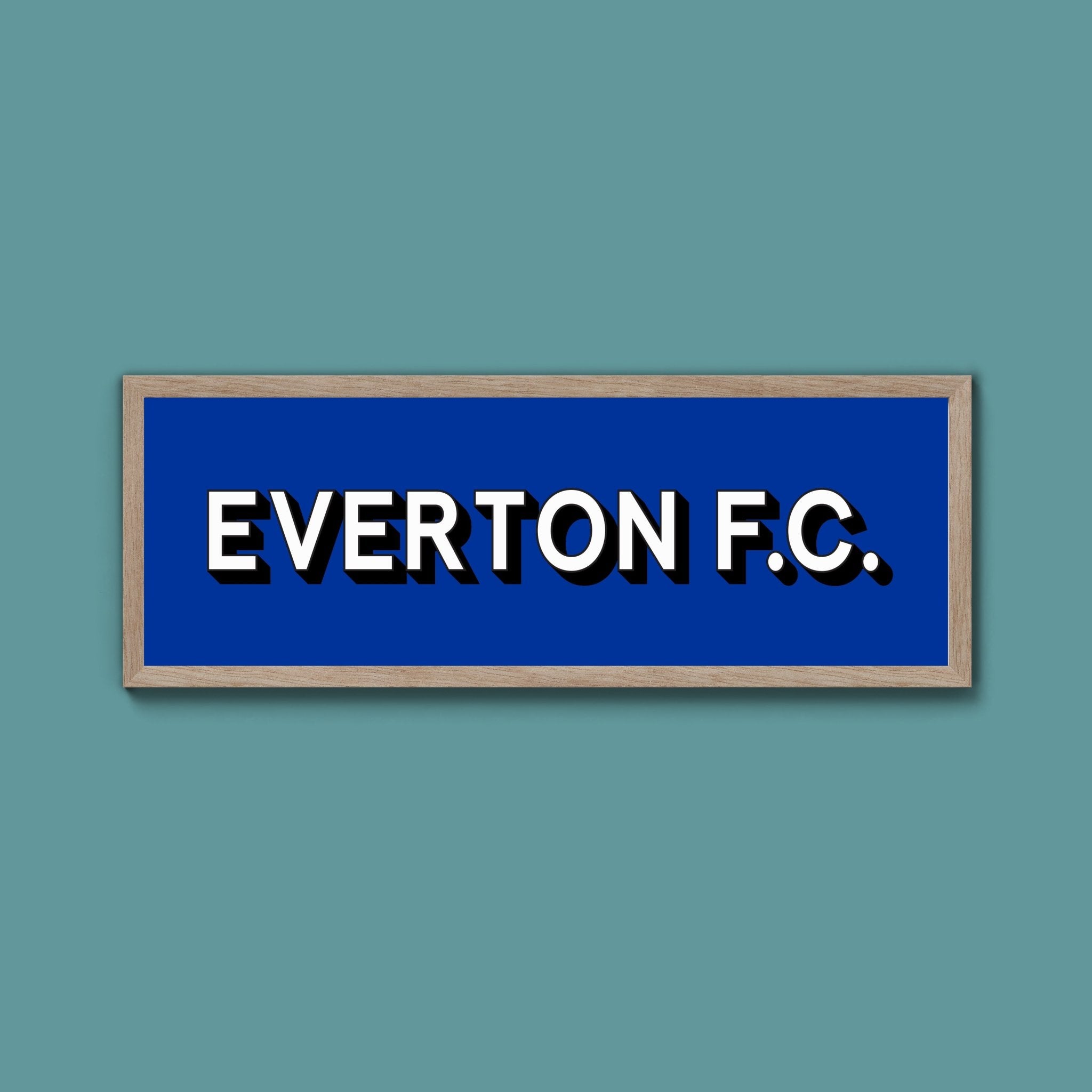 Everton FC Framed Print (New Style) - Above The Door