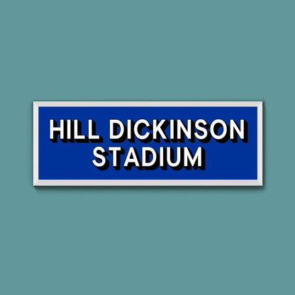 Everton FC Framed Print (New Style) - Above The Door