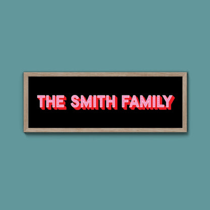 family print (New Style) - Above The Door