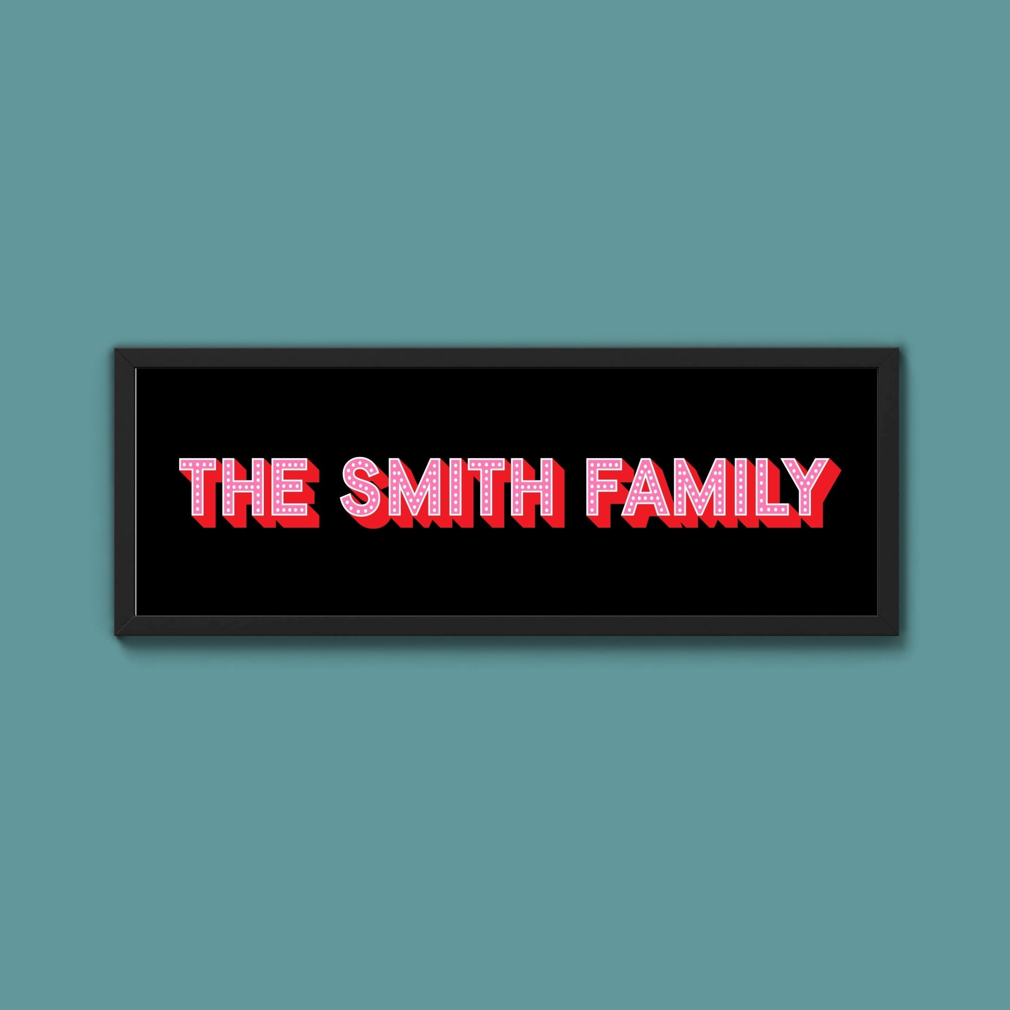 family print (New Style) - Above The Door