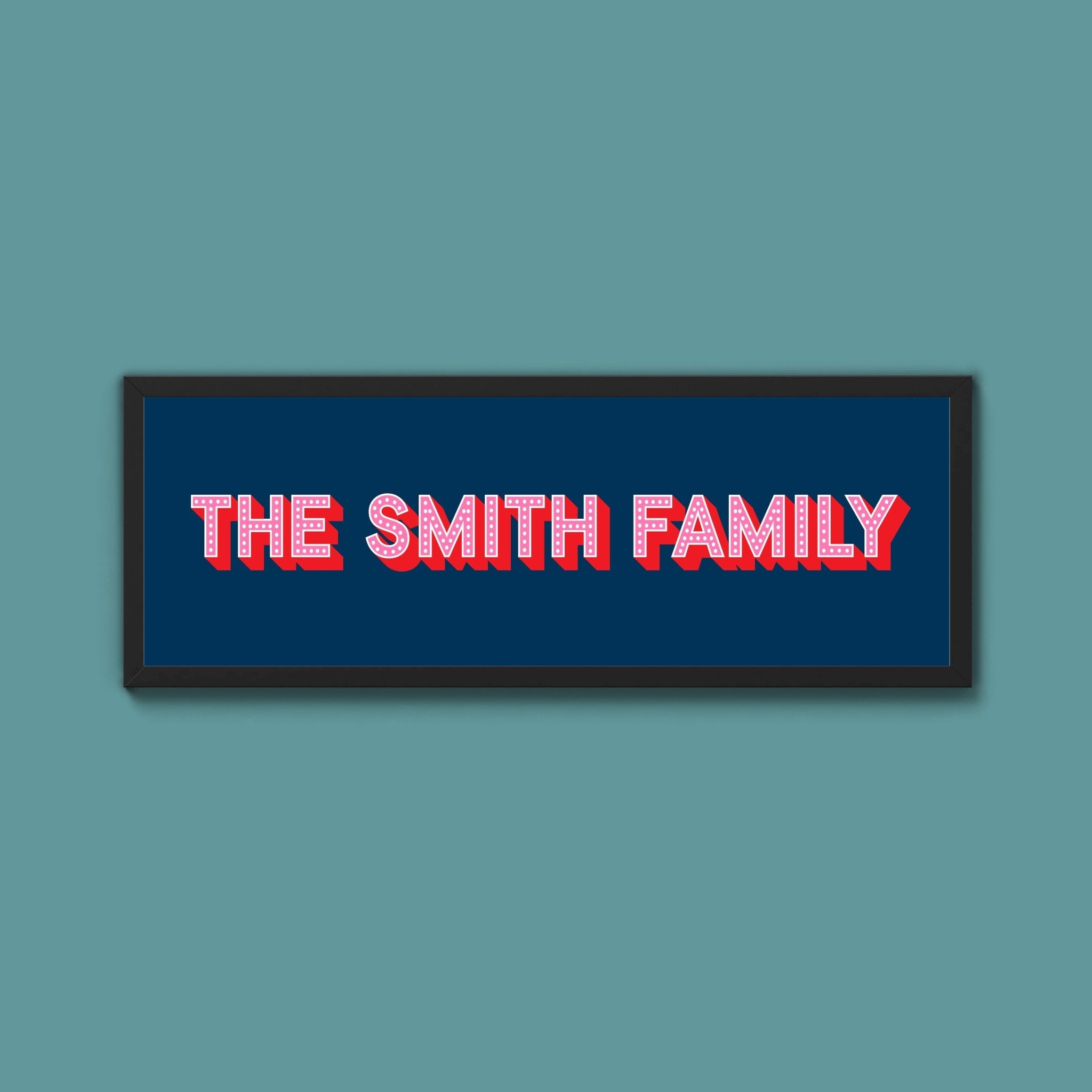 family print (New Style) - Above The Door